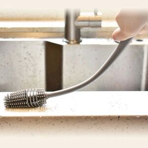 Long Handle Silicone Cup Brush, Perfect For Cleaning Tumblers, Glass Mugs,